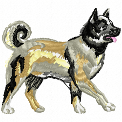 Dogs Embroidery Design 8 Dogs Embroidery Design 8